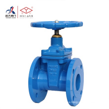 DIN CAST IRON RESILIENT SEAT NON-RISING STEM GATE VALVE